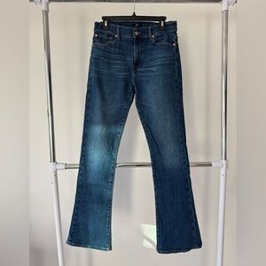 7 For All Mankind, Slim Illusion Bootcut Jeans, size 31